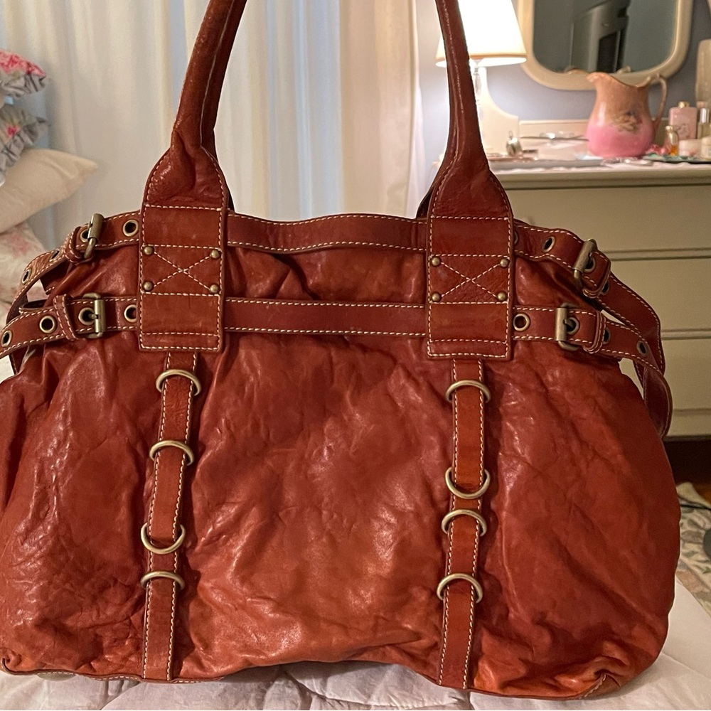 Cynthia Rowley Brown Leather Handbag/Purse